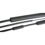   TRACON ZSB130/36R Zsugorcső, vastagfalú, 3:1 zsugorodás, gyantás, fekete 130/36mm, POLIOLEFIN