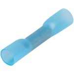 TRACON ZSTHK Zsugorodó szigetelésű toldóhüvely, elektrolitréz, kék 2,5mm2, (L=37,8mm, d1=2