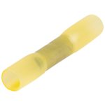 TRACON ZSTHS Zsugorodó szigetelésű toldóhüvely, elektrolitréz, sárga 4mm2, (L=41mm, d1=3,6