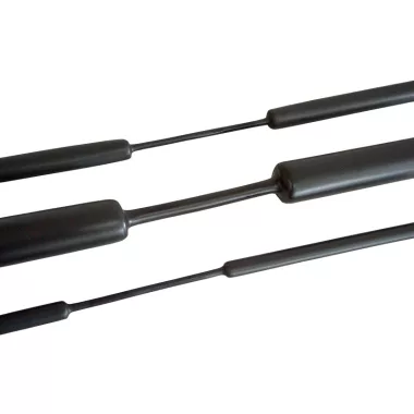TRACON ZSV240 Zsugorcső, vékonyfalú, 3:1 zsugorodás, fekete 24/8mm, POLIOLEFIN
