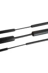 TRACON ZSVR30 Zsugorcső, vékonyfalú, 3:1 zsugorodás, gyantás, fekete 3/1mm, POLIOLEFIN