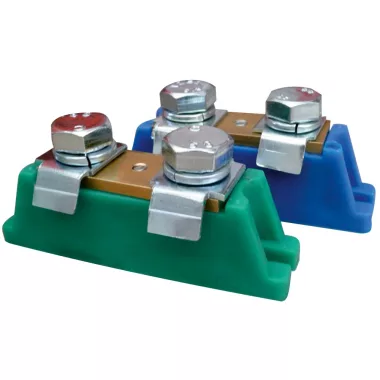 Fővezetéki sorkapocs, 2db M8 lefogató lappal