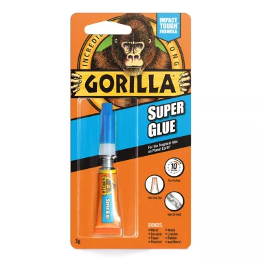 Gorilla Super Glue Pillanatragasztó 3gramm ( 4044300) Gorilla Super Glue Pillanatragasztó 3gramm ( 4044300)