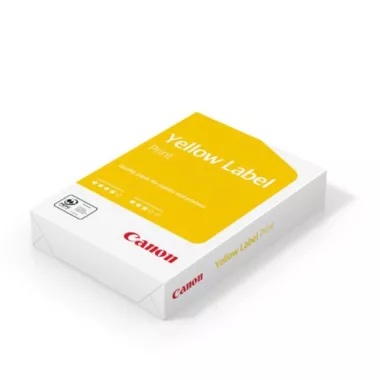Másolópapír A4, Yellow Label Print (Fénymásolópapír A4) 80g/m2, 500 lap/ csomag