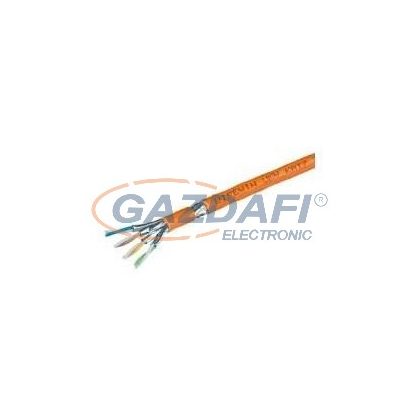 S-FTP vezeték Cat7 4x2xAWG23 LSOH narancs