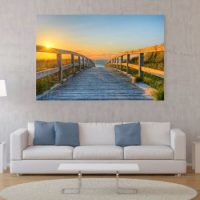 Electric infrared panel with printed picture