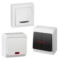 Wall mount switches