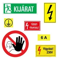 Feliratok és papírtermékek