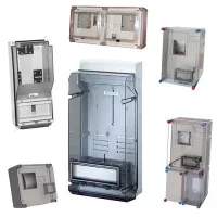 Fogyasztásmérő szekrények, mérőhelyek