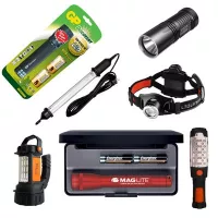 Kézilámpák és elemlámpák