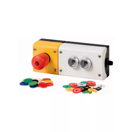   EATON 107405 M22-I1/2-M1-ASI ASI komplett ki-be+vészleállító készülék