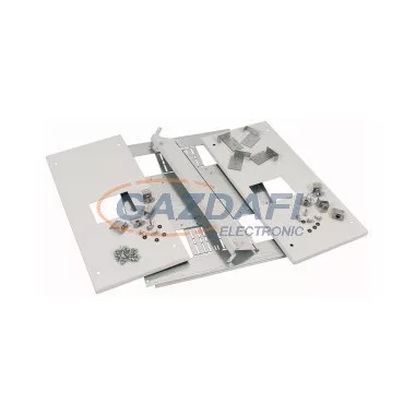 EATON 107985 XMN430802 xE 2xNZM4 3pol fix szerelőlap és előlap SZ=800