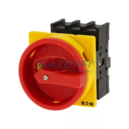 EATON 110198 P1-32/E/SVB Főkapcsoló VÉSZ-KI 3p 32A beép., PE/N nélkül
