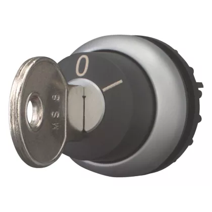   EATON 111789 M22-WRS-MS8 Kulcsos kapcsoló, 2 állású, MS8 zár