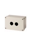 EATON 118459 M22-I2M-SAL Üres fém tokozat, 2 férőhely