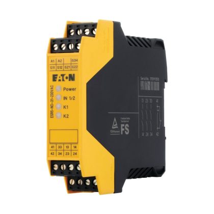   EATON 119380 ESR5-NO-31-230VAC 230 VAC, Dual, Bizt. relé/VÉSZ-KI, véd?ajtó