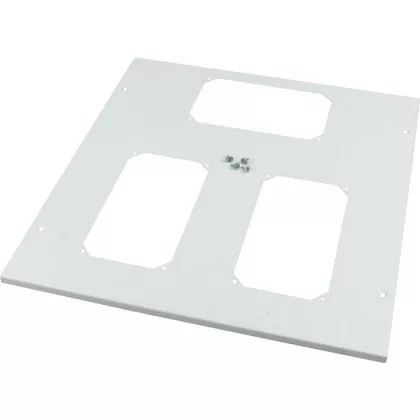EATON 121440 XSPTF0606-XF xE tetőlemez bevezetőkkel IP55 SZ=600 M=600