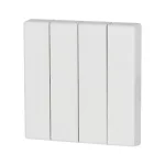 EATON 126050 CWIZ-04/01 4x-es_billentyű_fehér_55x55mm