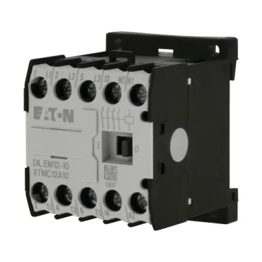 EATON 127082 DILEM12-10(230V50/60HZ) Telj.kontaktor AC-3/400V:5,5kW