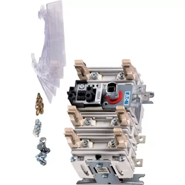 EATON 1318546 QSA100N1-00/3 Biztosítós szakaszolókapcsoló, 100A, 3p, NH00