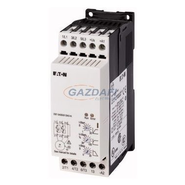 EATON 134847 DS7-340SX004N0-N Lágyindító, 24 V AC/DC, 4 A, 1,5 kW
