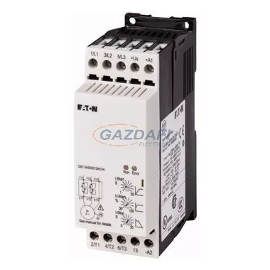 EATON 134910 DS7-340SX009N0-N Lágyindító, 24 V AC/DC, 9 A, 4 kW