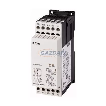   EATON 134910 DS7-340SX009N0-N Lágyindító, 24 V AC/DC, 9 A, 4 kW