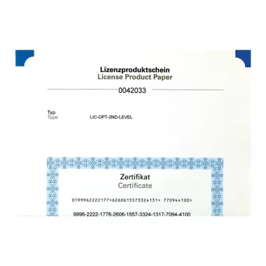 EATON 140392 LIC-OPT-2ND-LEVEL 80 pontos licensz igazolás