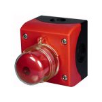   EATON 152627 M22-SOL-PVLPL11-230Q PV tűzvéd. kioldógomba+törőburkolat 1z 1ny