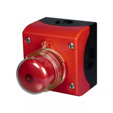 EATON 152627 M22-SOL-PVLPL11-230Q PV tűzvéd. kioldógomba+törőburkolat 1z 1ny