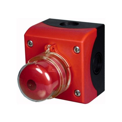   EATON 152627 M22-SOL-PVLPL11-230Q PV tűzvéd. kioldógomba+törőburkolat 1z 1ny