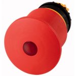 EATON 152860 M22-PVL45P Világító VÉSZ-KI gomba 45mm, visszaáll. húzással