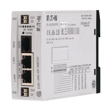 EATON 153163 EU5C-SWD-EIP-MODTCP SWD gateway, Ethernet IP, Modbus T