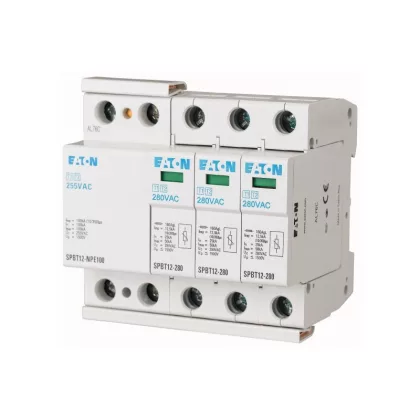   EATON 158332 SPBT12-280-3+NPE villámáram-túlfesz. lev. klt. B+C 12,5kA TN-S