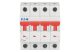 EATON 165173 PL7-C10/4 Kismegszakító, 10kA 4pól. - 7