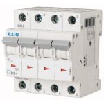 EATON 165184 PL7-C4/4 Kismegszakító, 10kA 4pól.