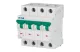 EATON 165188 PL7-C6/4 Kismegszakító, 10kA 4pól. - 4