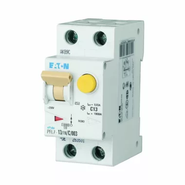 EATON 165605 PFL7-13/1N/B/03 Áramvédő-kismegszak. 10kA 1p+N EATON 165605 PFL7-13/1N/B/03 Áramvédő-kismegszak. 10kA 1p+N