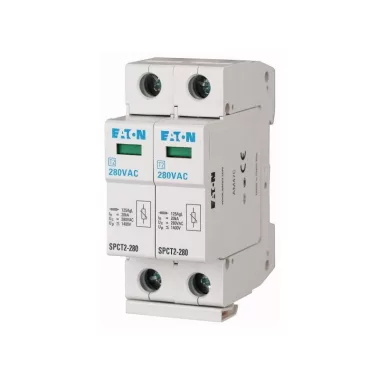 EATON 167579 SPCT2-075/2 komplett túlfesz. levezető, C, 2p, Uc=75V AC