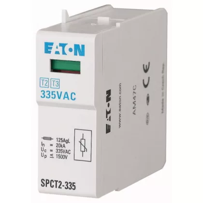   EATON 167597 SPCT2-335 túlfesz. levezető betét C, SPCT2-höz, Uc=335V AC