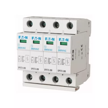 EATON 168693 SPET2-280/4 komplett túlfesz. levezető C, 4p, Uc=280VAC, 4,5kA