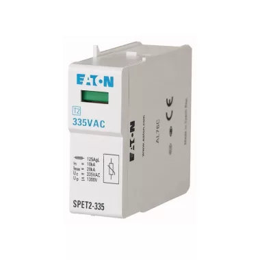 EATON 168694 SPET2-335 túlfesz. levezető betét C, SPET2-höz, Uc=335V AC