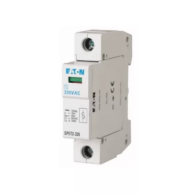 EATON 168695 SPET2-335/1 komplett túlfesz. levezető C, 1p, Uc=335VAC, 4,5kA