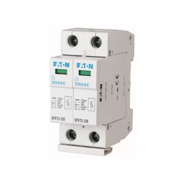 EATON 168696 SPET2-335/2 komplett túlfesz. levezető C, 2p, Uc=335VAC, 4,5kA