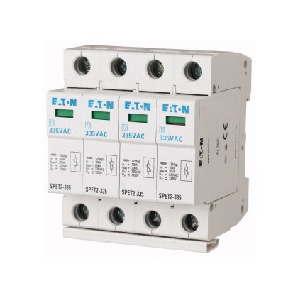   EATON 168698 SPET2-335/4 komplett túlfesz. levezető C, 4p, Uc=335VAC, 4,5kA