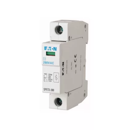  EATON 168741 SPET2-280/1 komplett túlfesz. levezető C, 1p, Uc=280VAC, 4,5kA