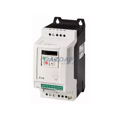 EATON 169078 DA1-124D3FB-A20C Frekvenciaváltó 1~/3~230V 4,3A, 0,75kW, EMC, IP20 EATON 169078 DA1-124D3FB-A20C Frekvenciaváltó 1~/3~230V 4,3A, 0,75kW, EMC, IP20