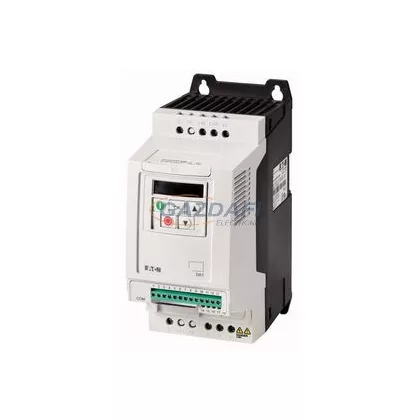   EATON 169078 DA1-124D3FB-A20C Frekvenciaváltó 1~/3~230V 4,3A, 0,75kW, EMC, IP20