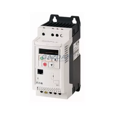 EATON 169524 DC1-S27D0FN-A20N Frekvenciaváltó 1~/1~230V 7,0A, 0,75kW, EMC, IP20