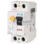   EATON 170277 FRCMM-100/2/01-A Comutator de protecție de curent 10kA 2 poli.